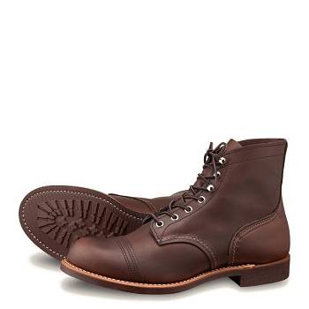 Red Wing Férfi Heritage Iron Ranger 6 Inch Bakancs Barna